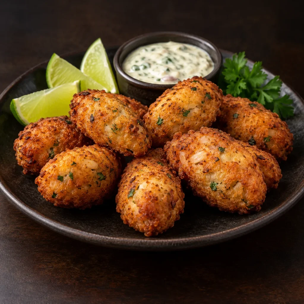Bolinho de tilápia