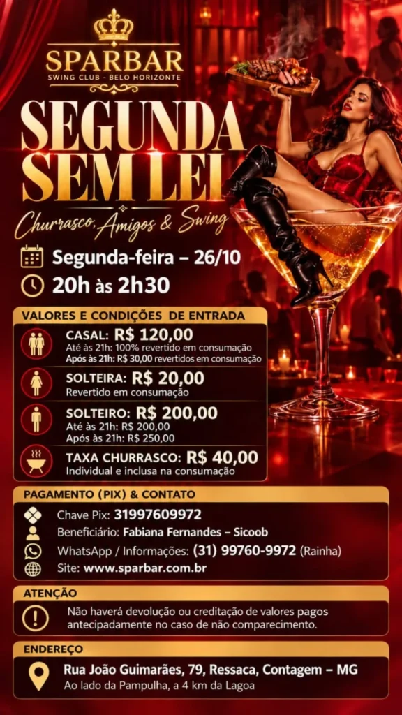 Segunda Sem Lei — Churrasco, Amigos & Swing